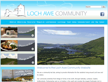 Tablet Screenshot of loch-awe.com